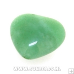 Halfedelsteen hartje 15mm (green aventurine)