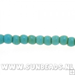 Turquoise kraal rond 2mm (turquoise)