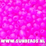 Rocailles 3mm (roze mat)