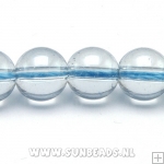 Glaskraal luster 12mm blauw