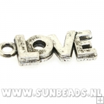 Metalen bedel love