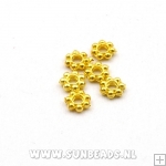 Metalen spacer 4mm (goud)
