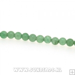 Halfedelsteen rond 4mm (green aventurine)