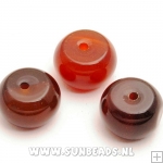 Halfedelsteen donut 12x6mm (agaat)