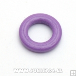 Houten ring 22mm (lila)