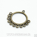 Metalen hanger met oogjes