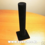 Armband standaard, staand, velours, zwart, 1 rol Armband standaard, staand, velours, zwart, 1 rol